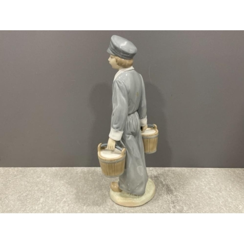 42 - Lladro 4811 Dutch boy with Pails in good condition