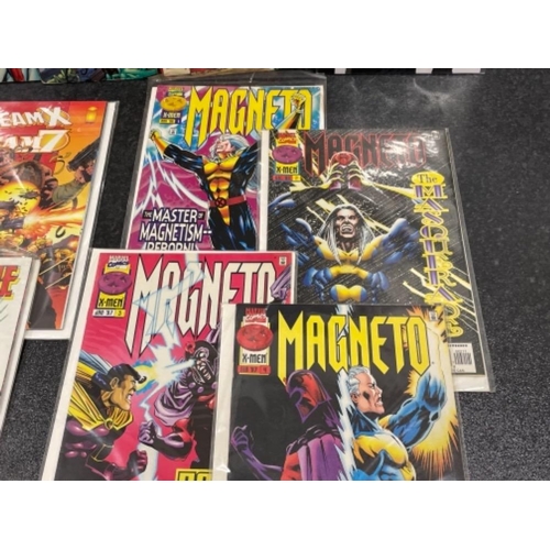 87 - Marvel comics. Magneto 1,2,3 & 4. Wolverine vol 1, Ironman and Avengers