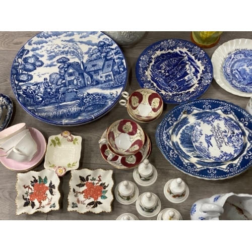 116 - Miscellaneous ceramics to include portmeirion, Carlton ware etc