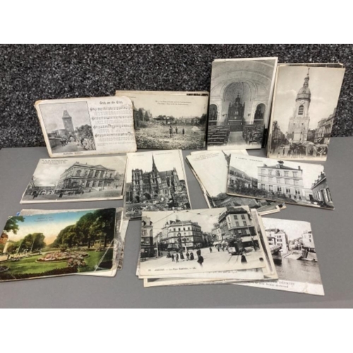 119 - Fifty vintage/antique postcards mainly First World War