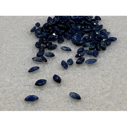 132 - Natural blue sapphire stones 14.41cts