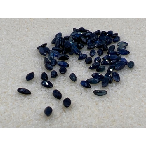 133 - Natural blue sapphire stones 11cts