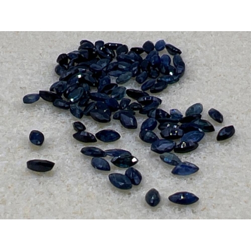 135 - Natural blue sapphire stones 12.17cts