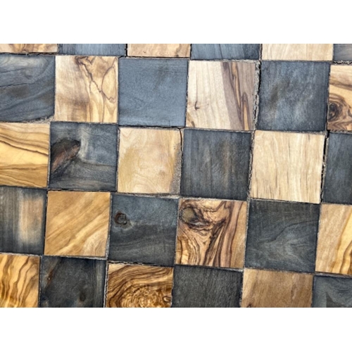 28 - Handmade driftwood chess board