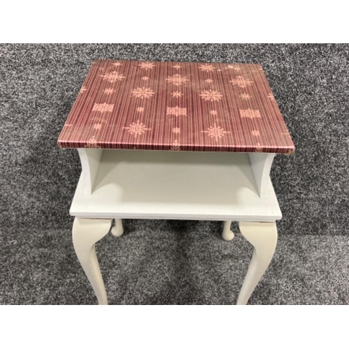 29 - Reclaimed telephone table