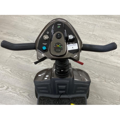 4 - Electric mobility scooter by “mobility Direct” with key and charger, in good working condition