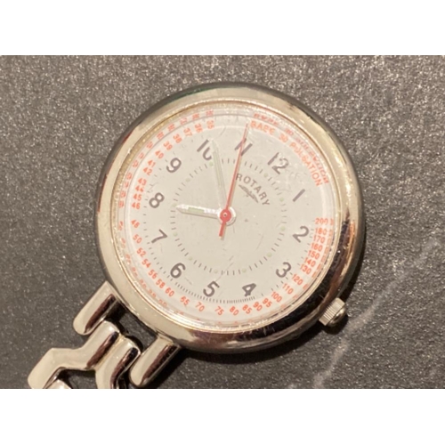 103 - Vintage Nurses Rotary Fob watch