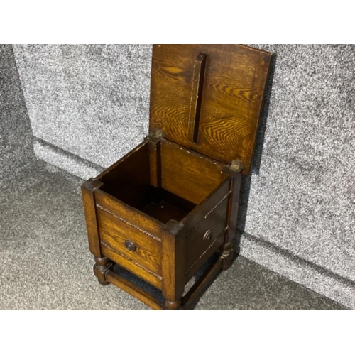 408 - Antique Oak pot cupboard