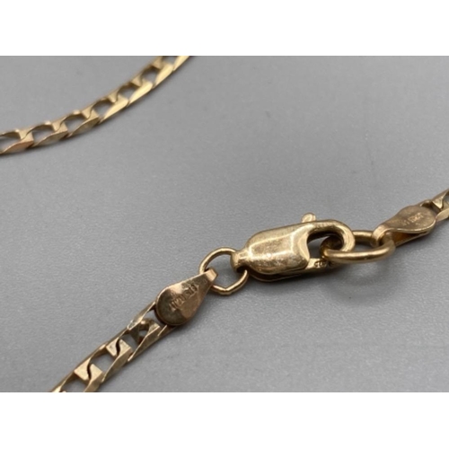 88 - A 9ct yellow gold chain 4.6g gross