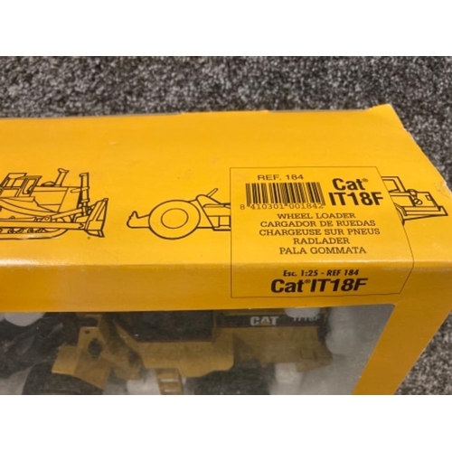 120 - CAT Joal Wheel Loader 1:25 scale IT18F in original box