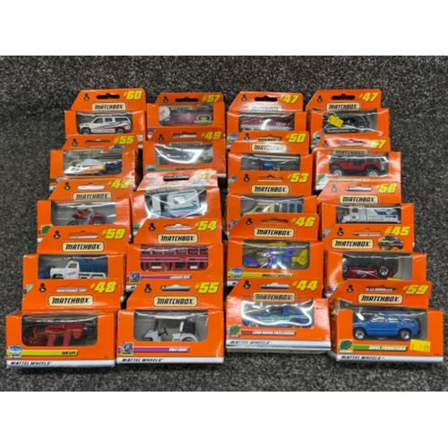 Matchbox Mattel wheels die cast vehicles x20. Numbers between 43-60 all ...