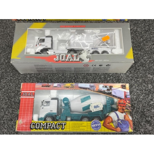 65 - JOAL die cast vehicles 1:50 haulage and lorries. All in original boxes