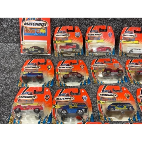 79 - Matchbox Hero City die cast cars x17