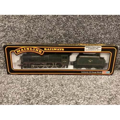 383 - Palitoy Mainline Railways 4-6-0 Jubilee Class 6P locomotive B.R. Green no 37-062, boxed