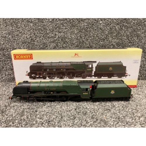 385 - Hornby R3195 BR 4-6-2 Duchess Class ‘City of Liverpool’ OO gauge, boxed