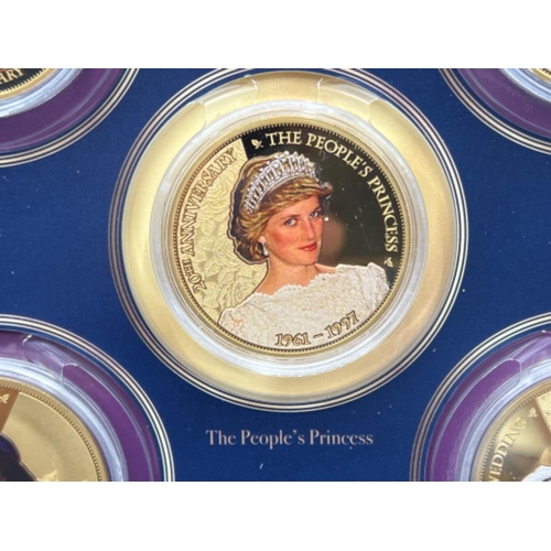 231 - Princess Diana “The peoples princess” coin collection with certificates