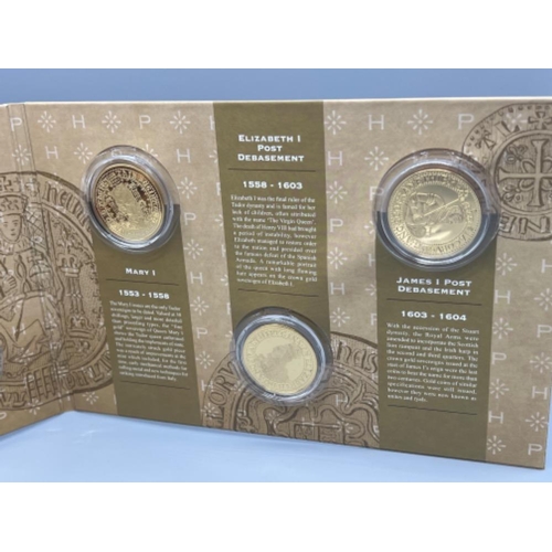 232 - Heritage proof Historic sovereign collection coin set.