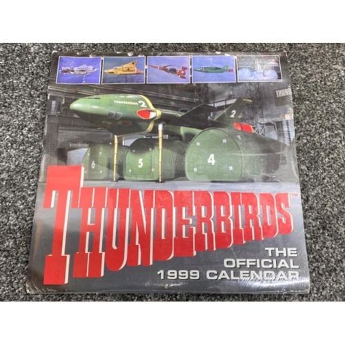 178 - Vintage Thunderbirds 100 piece jigsaw & the official 1999 thunderbird’s calendar (still sealed) both... 