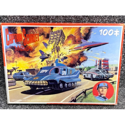 178 - Vintage Thunderbirds 100 piece jigsaw & the official 1999 thunderbird’s calendar (still sealed) both... 