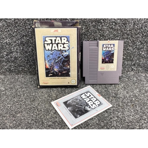 21 - Nintendo Entertainment system 1991 NES game - Star Wars, in original box