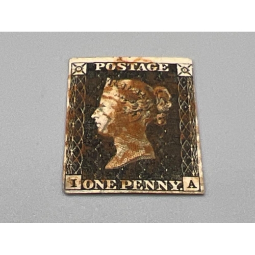 215 - 1840 Penny Black stamp