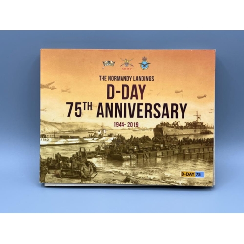 230 - The Normandy landings D-Day 75th anniversary coin collection 1944-2019 in original case