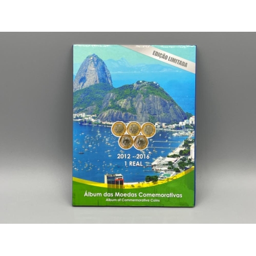 242 - Brazilian 2012-2016 1 Real coin collection uncirculated