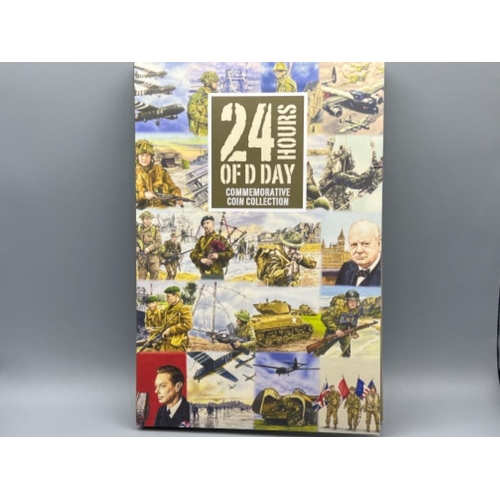 252 - 24 hours of D-Day commemorative coin collection