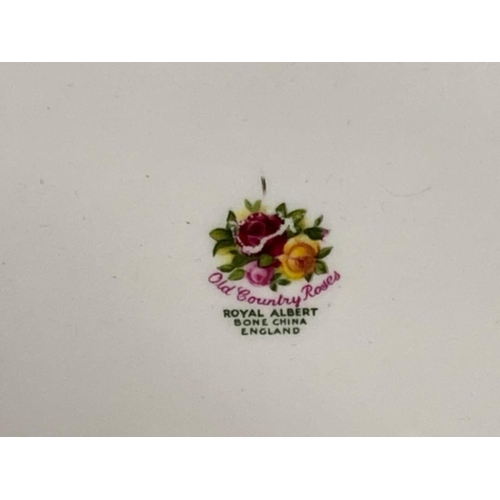 312 - 62 pieces of Royal Albert ‘old country roses’ plates - variety of types