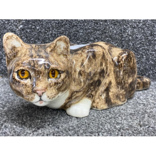 325 - Winstanley size 5 cat ornament, signed to base