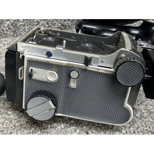 521 - Mamiya C220 Professional format camera with accessories including lens