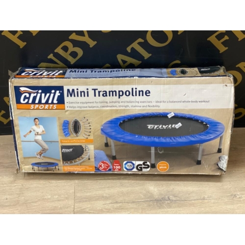 618 - Crivit Sports mini Trampoline (boxed)