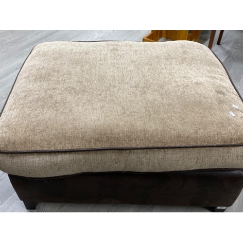 626 - Single unused hide away bed/pouffe