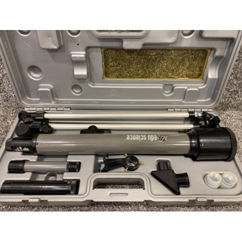 244 - Edu Science Star Tracker Telescope (30X-60X zoom) in original carry case