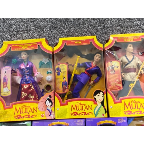 249 - Total of 7 Disney dolls includes “Toy Story 2”Jessie, “Tarzan” Jane, “Anastasia” Dimitri & Anya plus... 