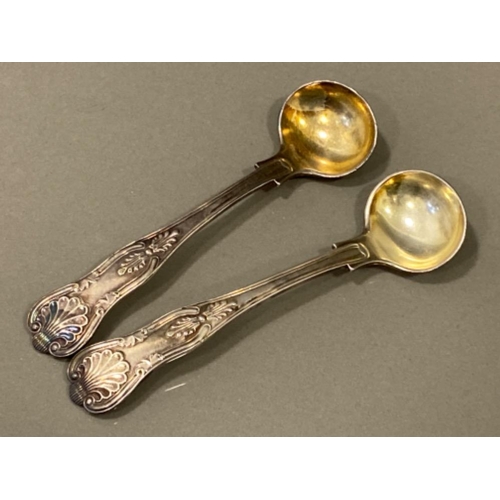 26 - Pair of vintage “Mappin & Webb silver spoons, 42.5G