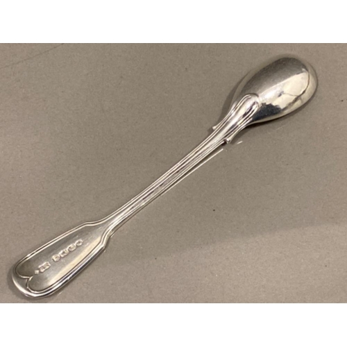 28 - Antique hallmarked London silver 1845 spoon - 35.4g