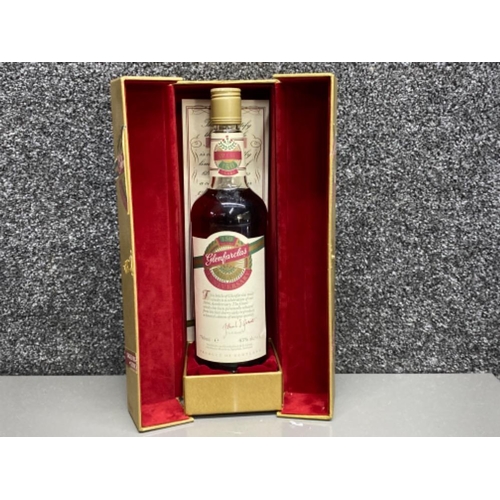 3 - Rare Limited edition Glenfarclas single highland malt scotch whisky 150th anniversary 750ml, with ce... 