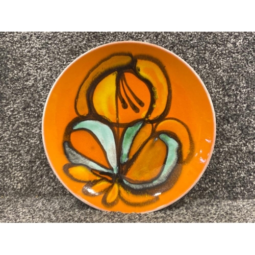 10 - Poole pottery “Delphis” plate