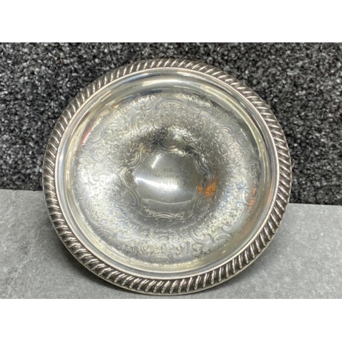 26 - Mappin & Webb silver plated bowl