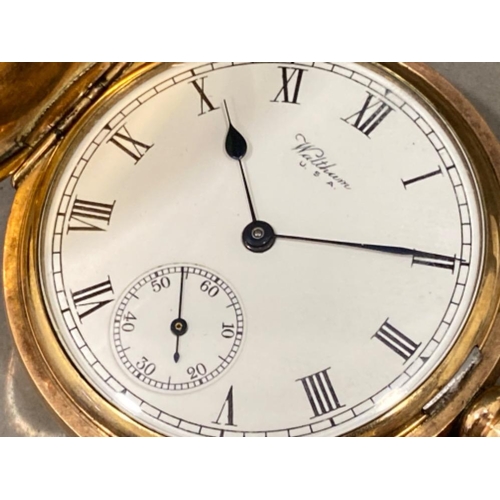 267 - Gents Rolled gold Waltham (U.S.A) pocket watch