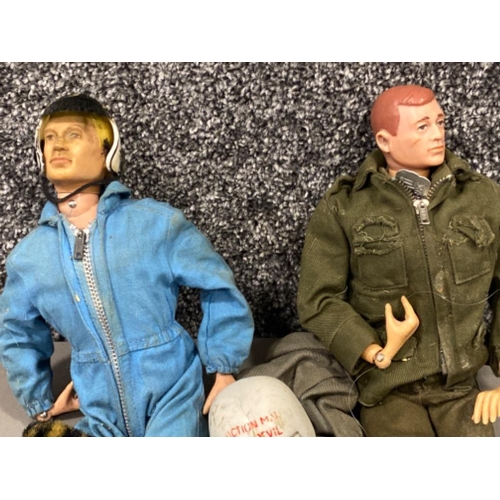 276 - 2x 1964 Action man GI Joe figures