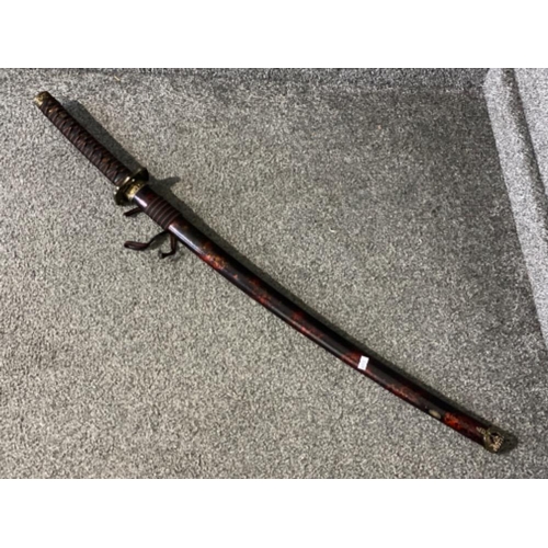 30 - Ornamental Japanese katana (samurai sword) with Saya