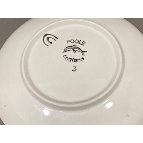 339 - Poole pottery Delphis plate