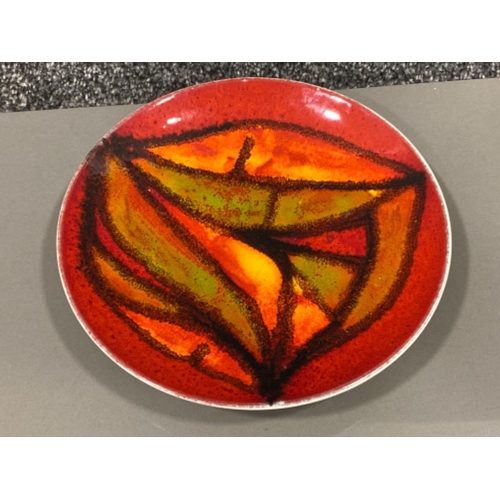 340 - Poole pottery Delphis plate