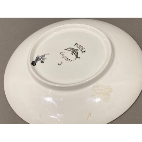 340 - Poole pottery Delphis plate