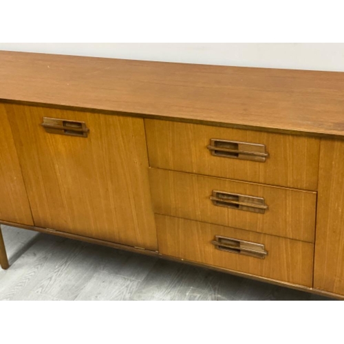 373 - Teak low sideboard