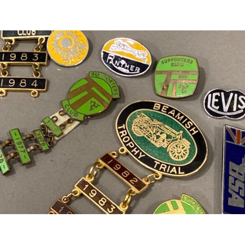 78 - Quantity of miscellaneous enamelled & metal badges