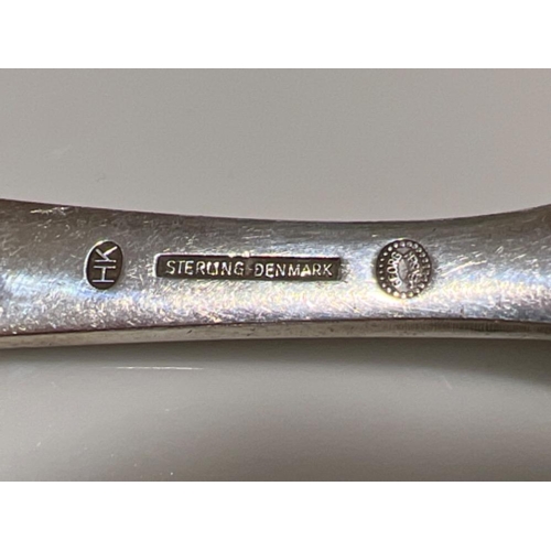 188 - Georg Jensen silver jubilee spoon (43.7g) - This will be available for collection from 27th August a... 