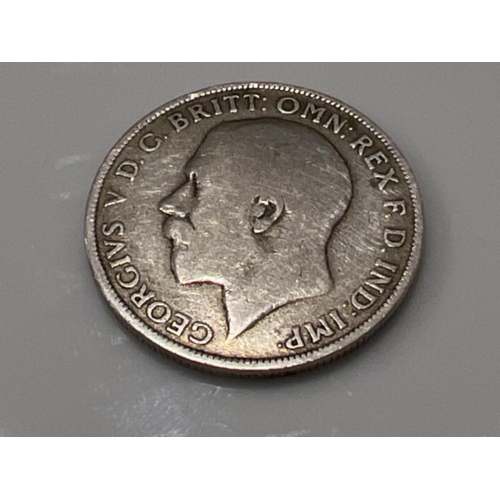 253 - George V silver one florin dated 1921 - This will be available for collection from 27th August as cu... 